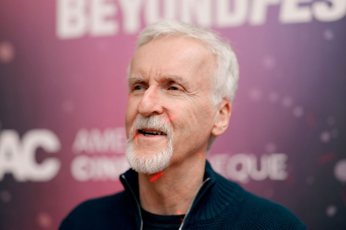 James Cameron attends "The Abyss" screening during 2023 Beyond Fest at Regency Village Theatre on September 27, 2023 in Los Angeles, California. (Frazer Harrison/Getty Images)