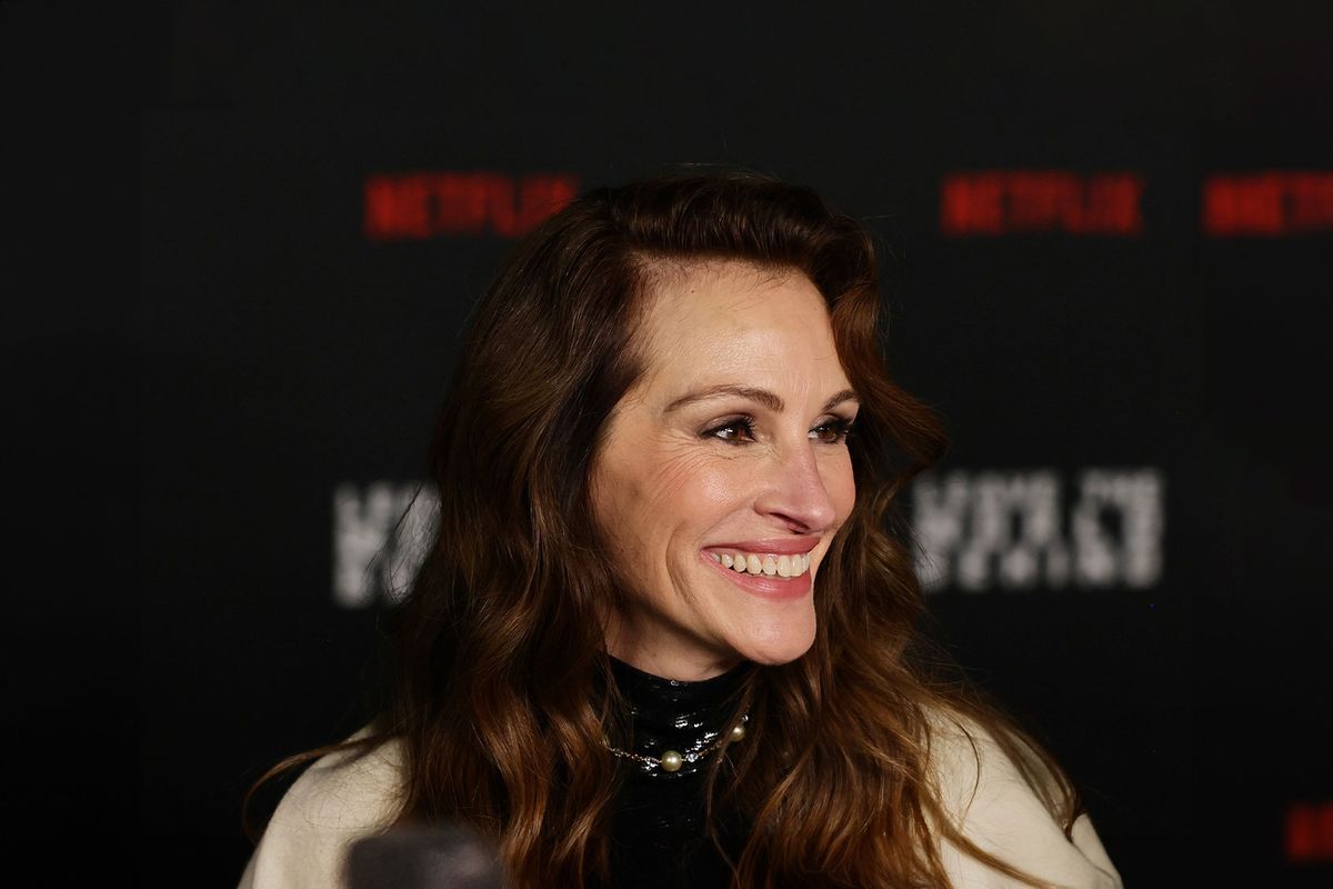 Julia Roberts attends Netflix's "Leave The World Behind" premiere at Paris Theater on December 04, 2023 in New York City. (Theo Wargo/Getty Images)