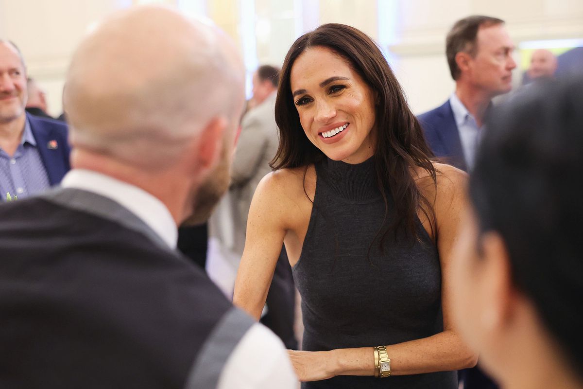 Meghan, Duchess of Sussex attends the True Patriot Love Reception at The Hilton during day six of the Invictus Games Düsseldorf 2023 on September 15, 2023 in Duesseldorf, Germany. (Chris Jackson/Getty Images for the Invictus Games Foundation)
