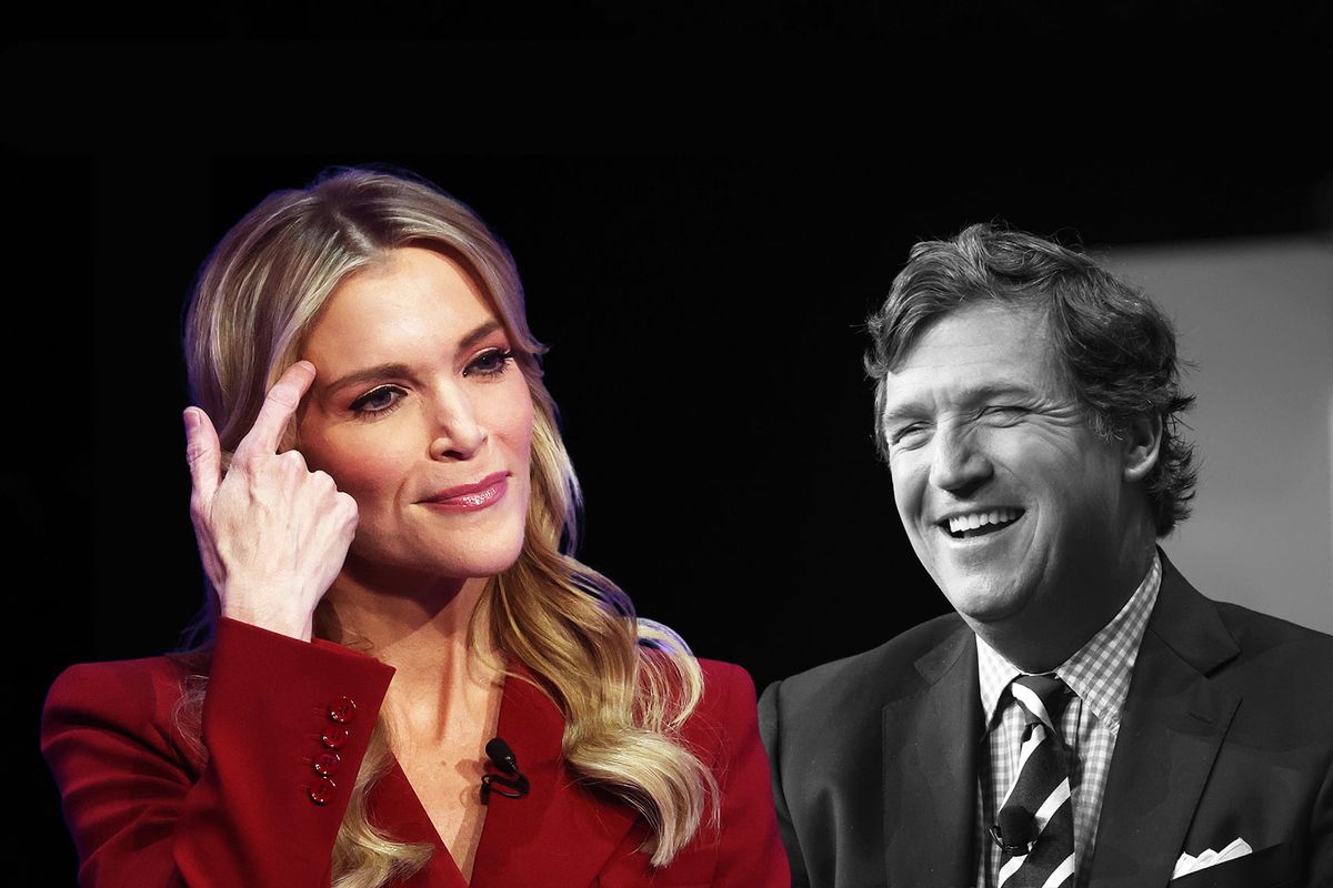 Megyn Kelly and Tucker Carlson (Photo illustration by Salon/Getty Images)