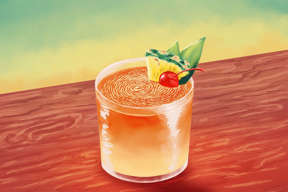 D's Mai Tai Mocktail (Illustration by Ilana Lidagoster/Salon)