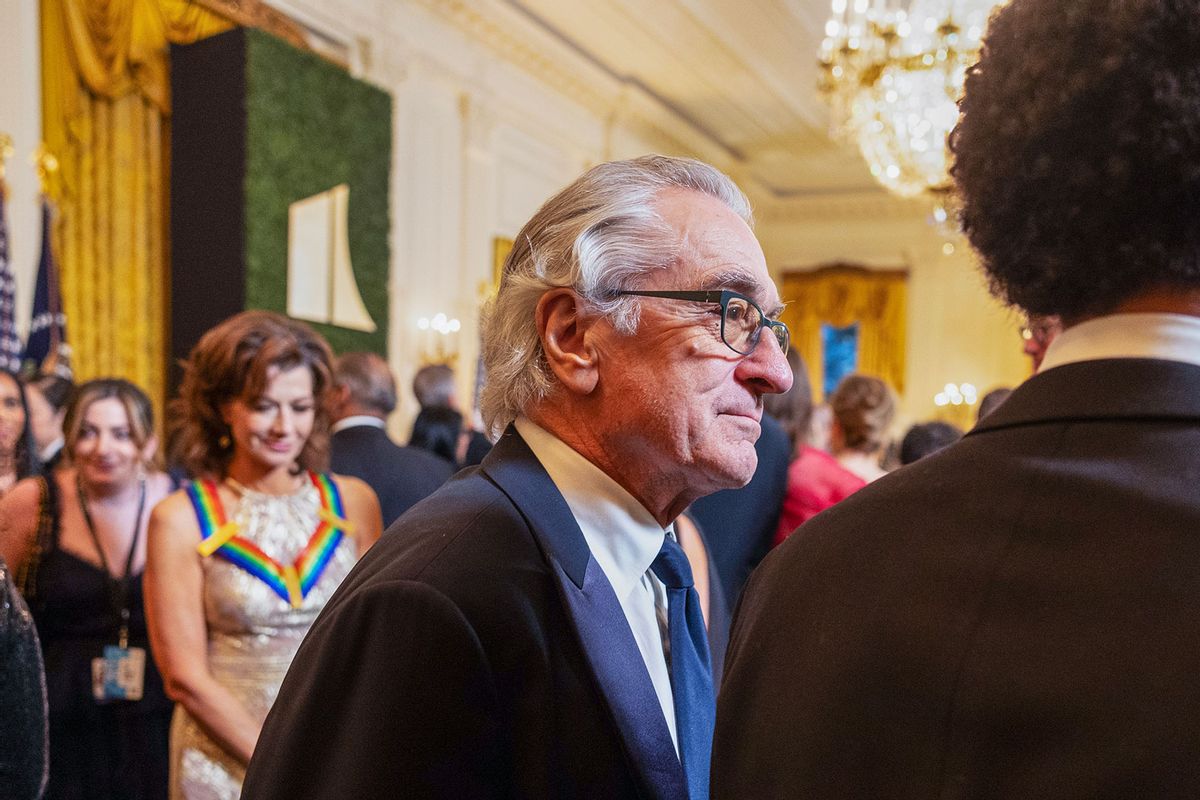 Robert De Niro attends the The Kennedy Center Honorees reception at The White House on December 03, 2023 in Washington, DC. (Tasos Katopodis/Getty Images)