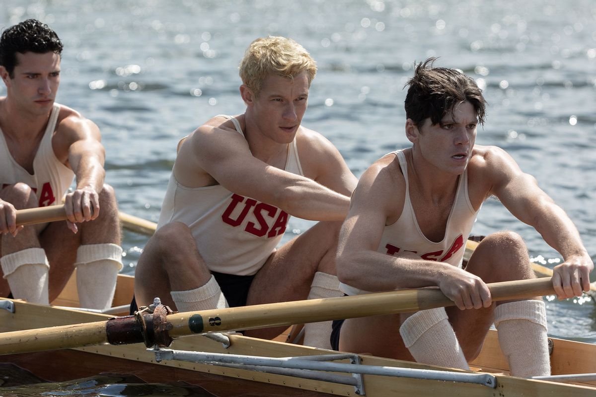 The Boys in the Boat (Laurie Sparham © 2023 Metro-Goldwyn-Mayer Pictures Inc.)