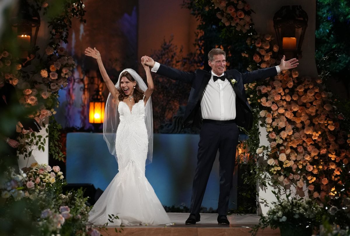 Theresa Nist and Gerry Turner get married on “The Golden Wedding” (Disney/John & Joseph Photography)