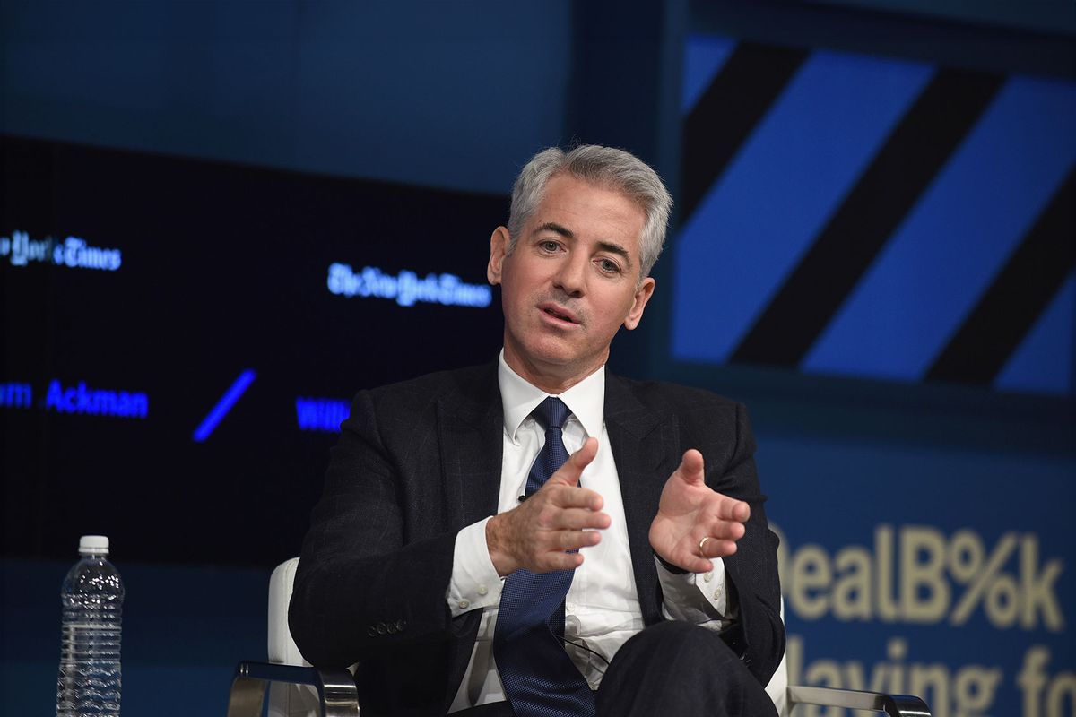 CEO and Portfolio Manager Pershing Square Capital Management L.P. William Ackman speaks at The New York Times DealBook Conference at Jazz at Lincoln Center on November 10, 2016 in New York City. (Bryan Bedder/Getty Images for The New York Times)