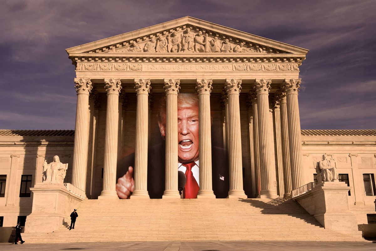 Donald Trump | The Supreme Court of the United States (Photo illustration by Salon/Getty Images)