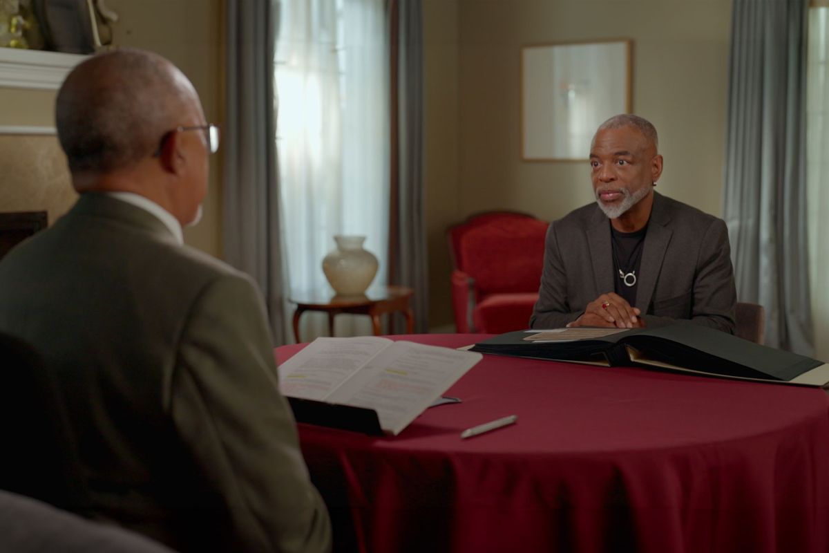 LeVar Burton in "Finding Your Roots" episode "Fathers and Sons" (PBS)