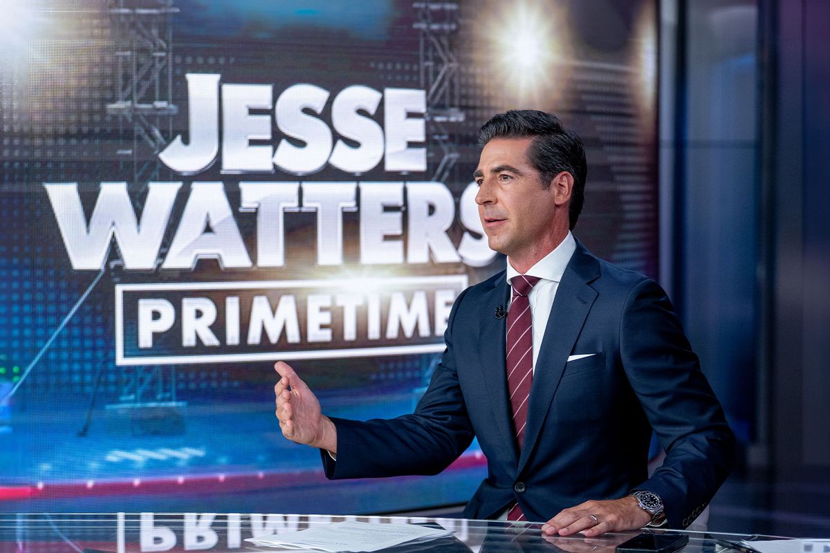 Host Jesse Watters as "Jesse Watters Primetime" Debuts On Fox News at Fox News Channel Studios in New York City. "Jesse Watters Primetime" takes over Tucker Carlson's former time slot on the Fox News Channel. (Roy Rochlin/Getty Images)