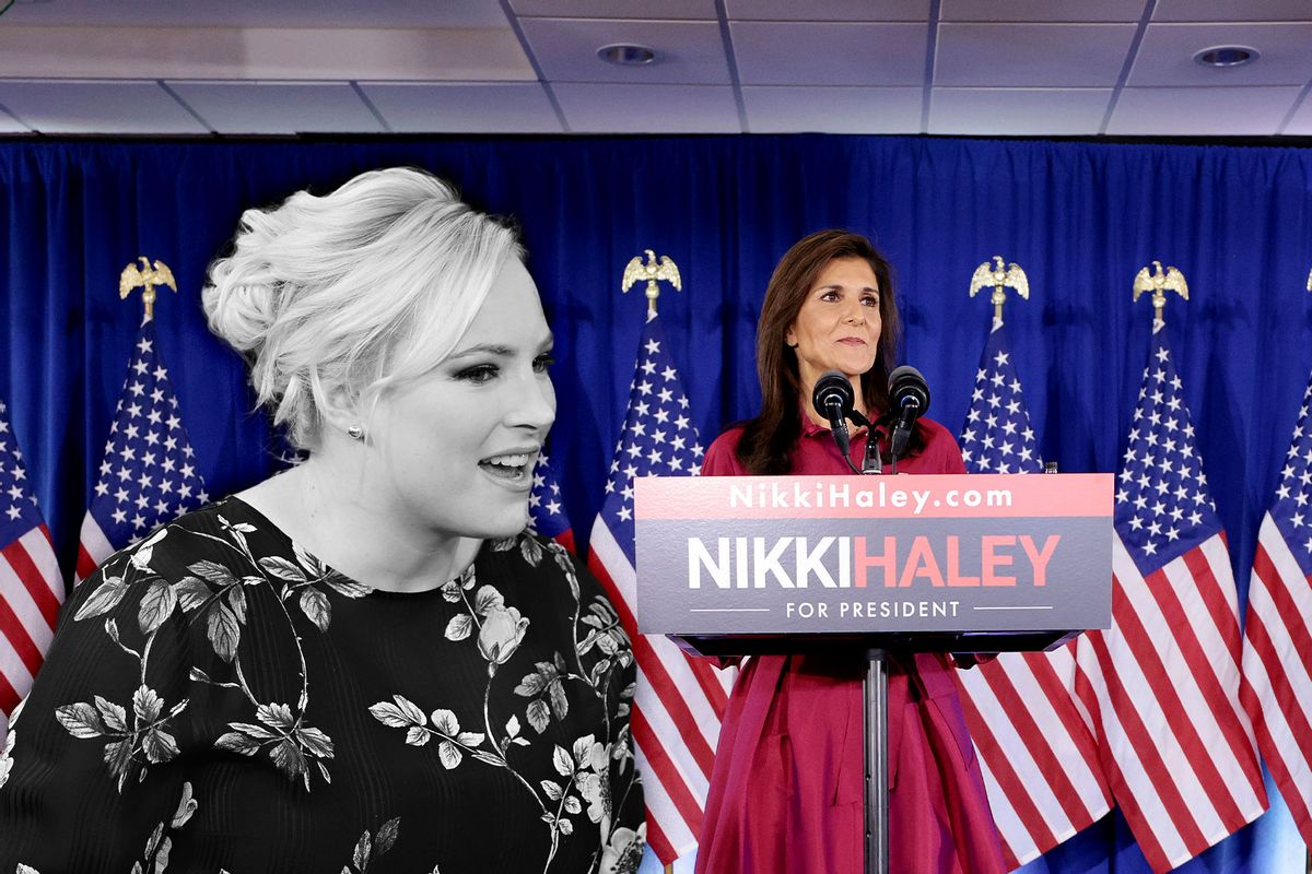 Meghan McCain and Nikki Haley (Photo illustration by Salon/Getty Images)