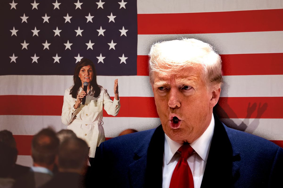 Nikki Haley and Donald Trump (Photo illustration by Salon/Getty Images)