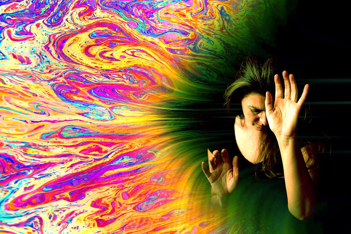 Bad psychedelic trip, concept (Photo illustration by Salon/Getty Images)