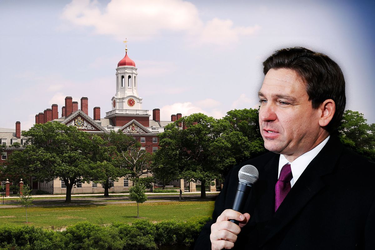 Ron DeSantis | Harvard Campus (Photo illustration by Salon/Getty Images)