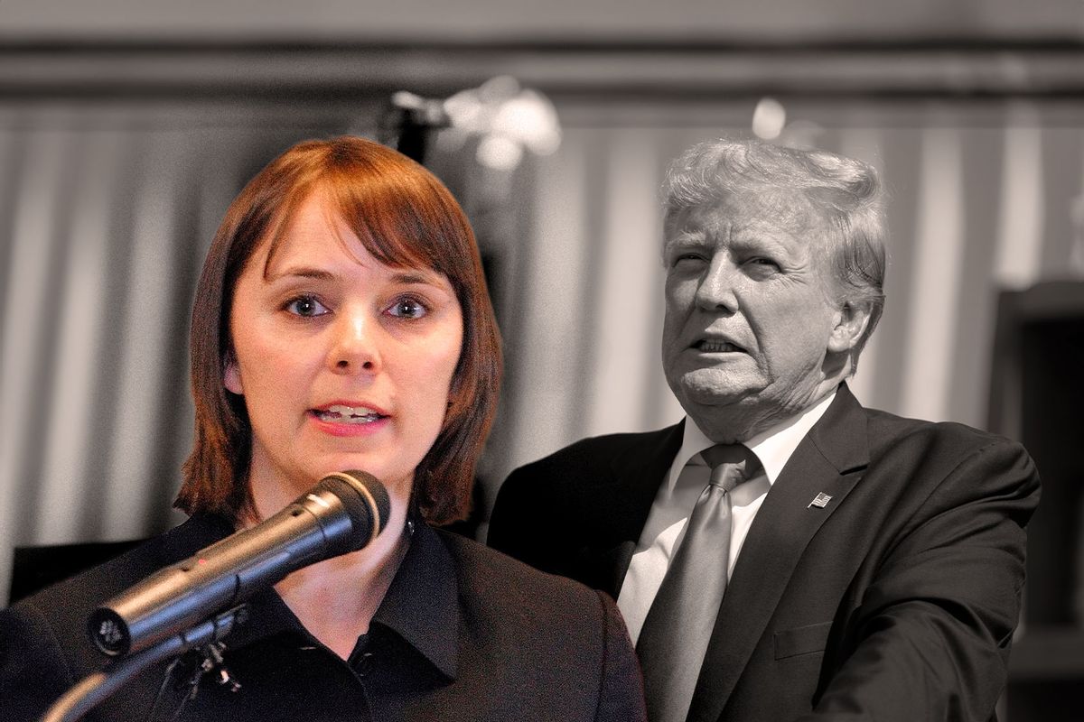 Shenna Bellows and Donald Trump (Photo illustration by Salon/Getty Images)