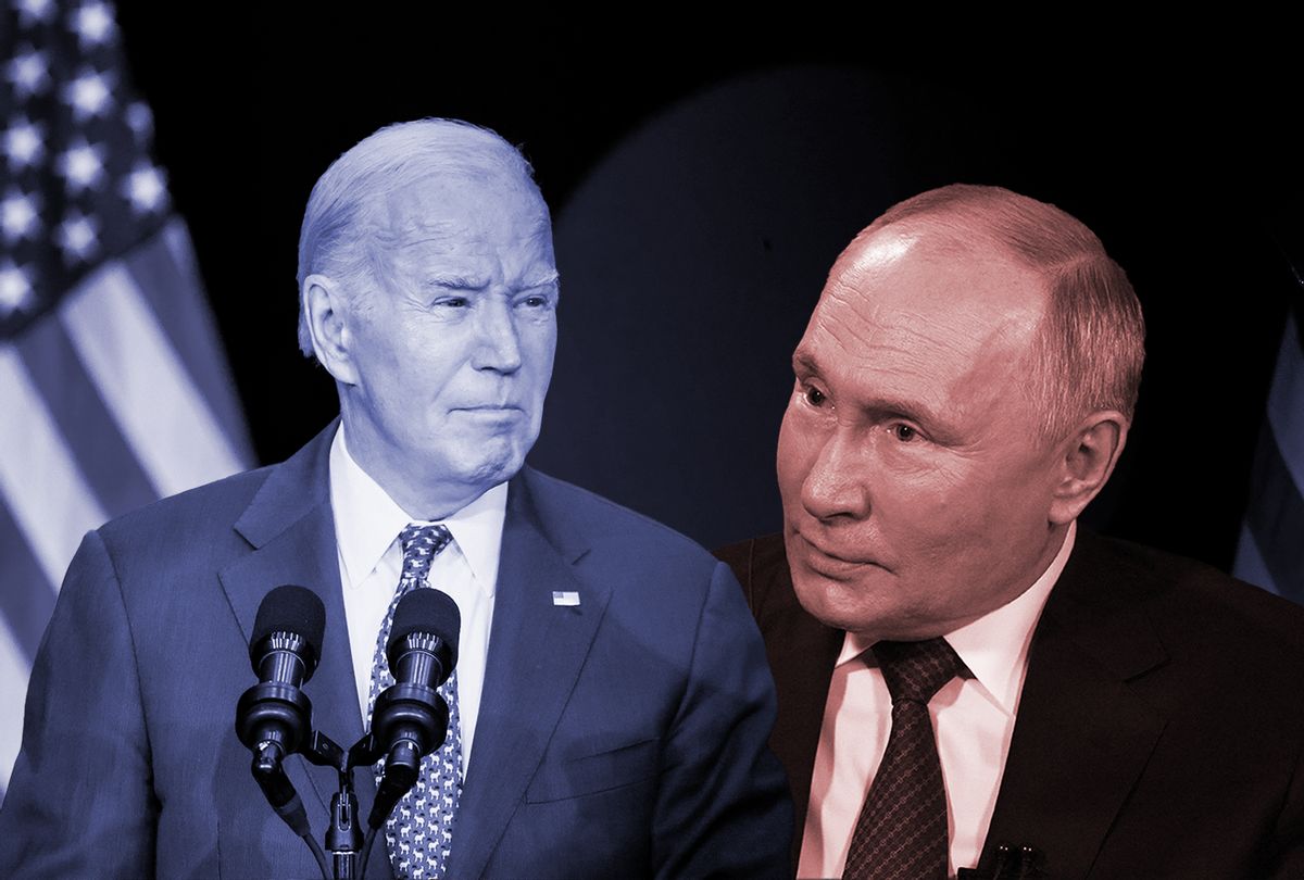Biden and Putin. (Photo illustration by Salon/Getty Images)