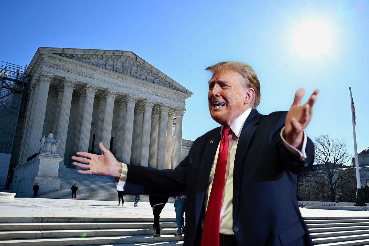 Donald Trump | Supreme Court (Photo illustration by Salon/Getty Images)