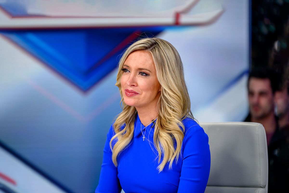 Kayleigh McEnany, Former White House Press Secretary, visits "Hannity" with host Sean Hannity at Fox News Channel Studios on March 15, 2023 in New York City. (Roy Rochlin/Getty Images)