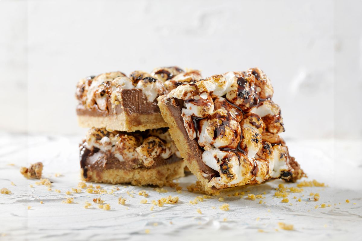 Give your usual brownie recipe an upgrade with these marshmallow-packed  Gillie Whoppers