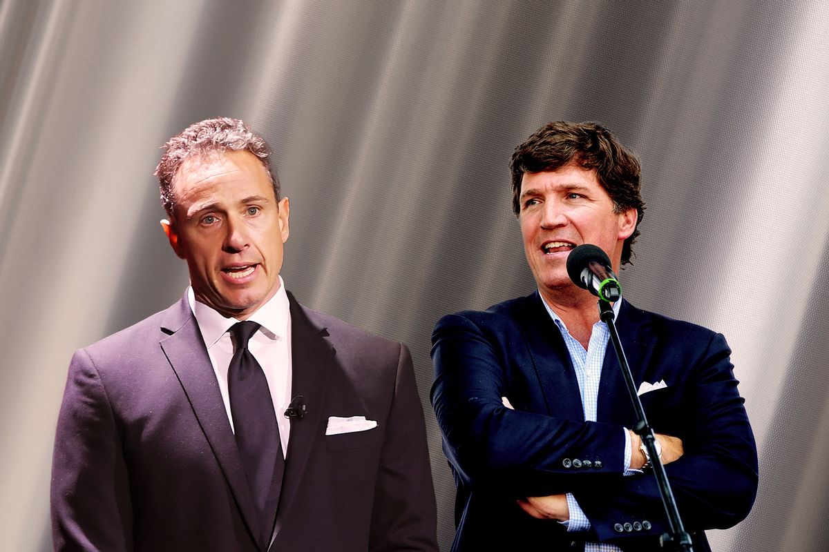 Chris Cuomo and Tucker Carlson (Photo illustration by Salon/Getty Images)
