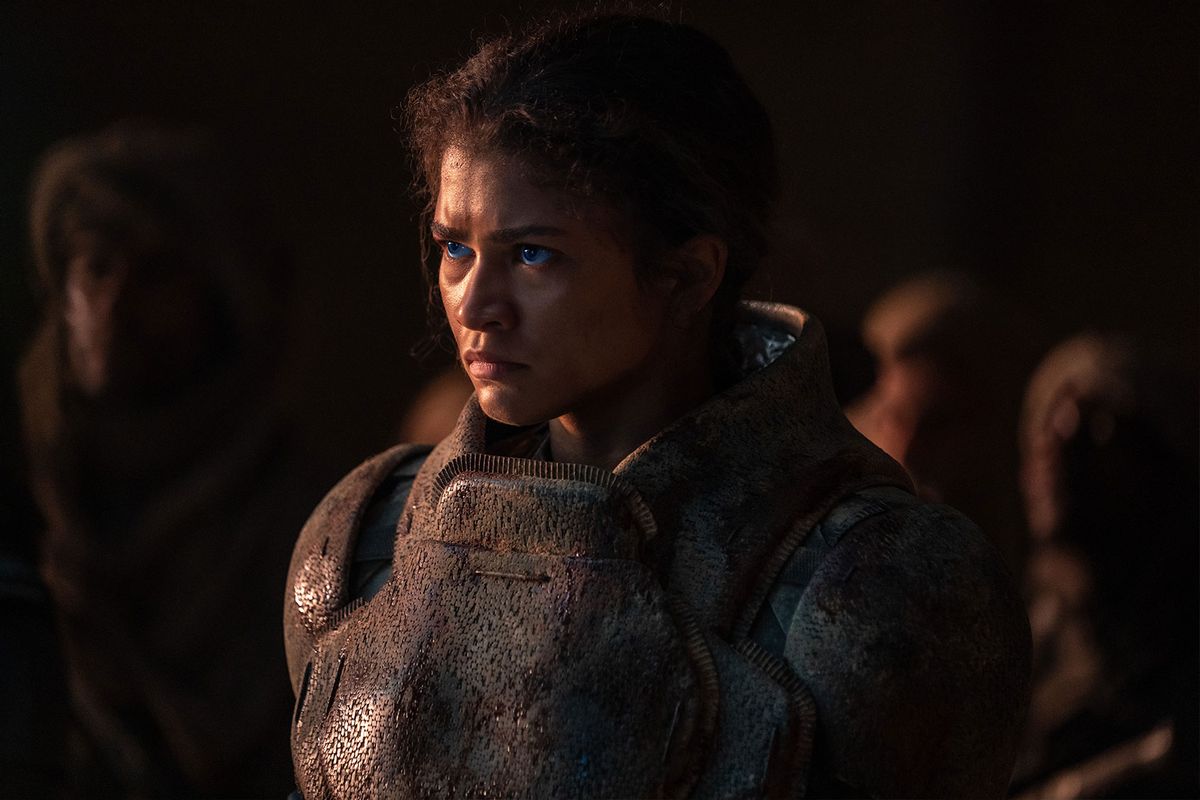 Zendaya as Chani in "Dune: Part Two" (Warner Bros. Pictures/Legendary Pictures)