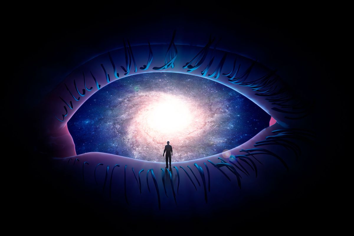 Eye of the universe, concept (Getty Images/ANDRZEJ WOJCICKI)