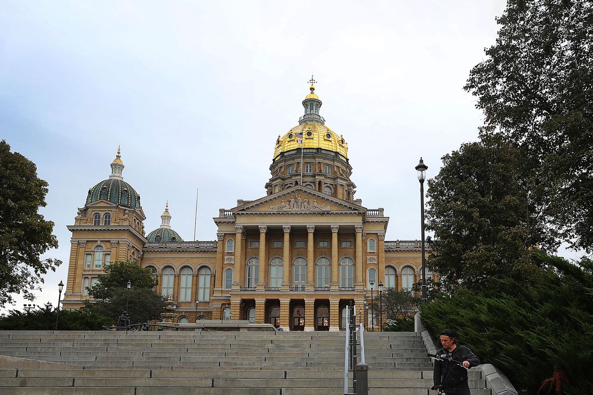 The Iowa State Capitol building is seen on October 09, 2019 in Des Moines, Iowa. (Joe Raedle/Getty Images)