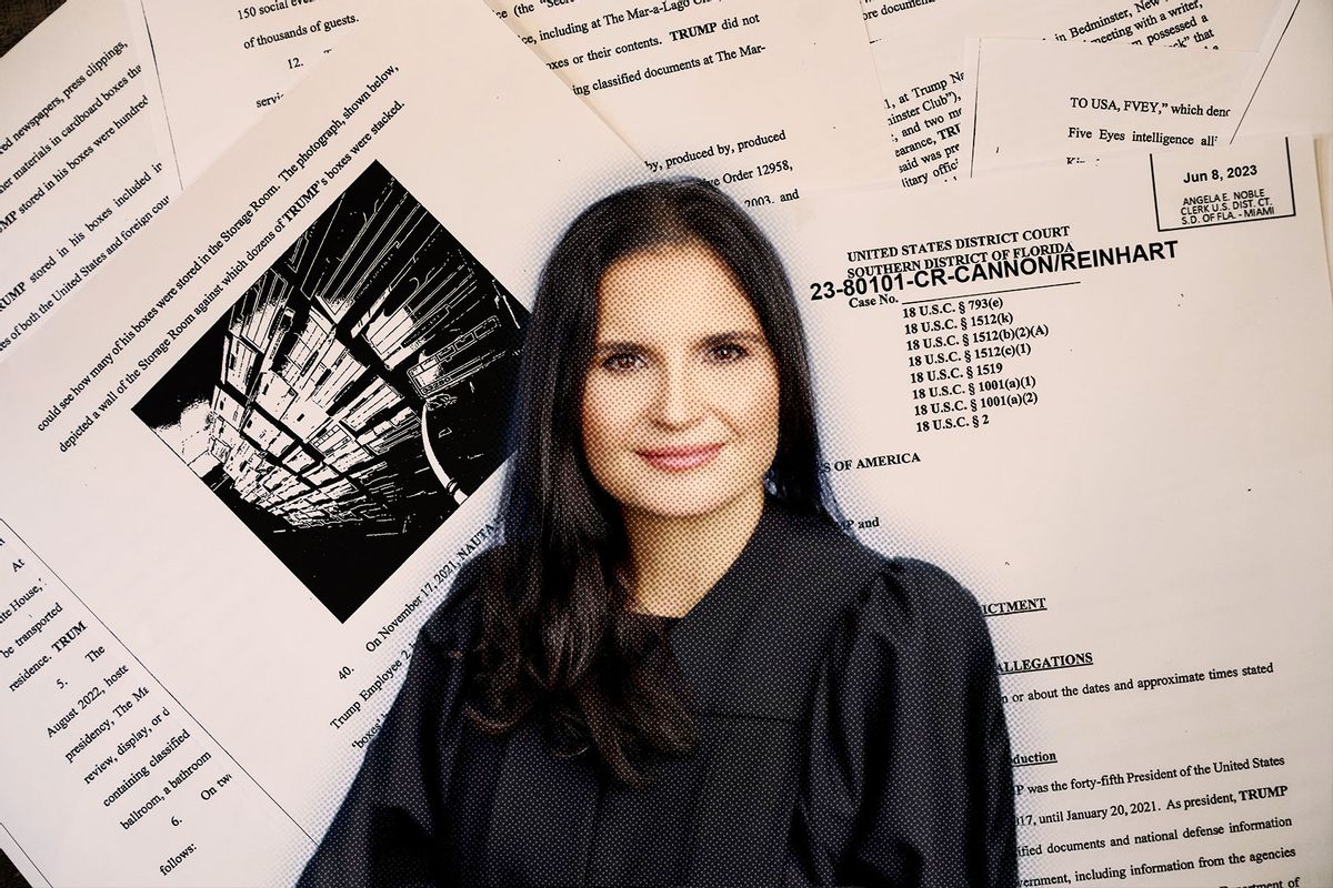 Judge Aileen Cannon | Trump Classified Documents Indictment (Photo illustration by Salon/Getty Images/US District Court for the Southern District of Florida)