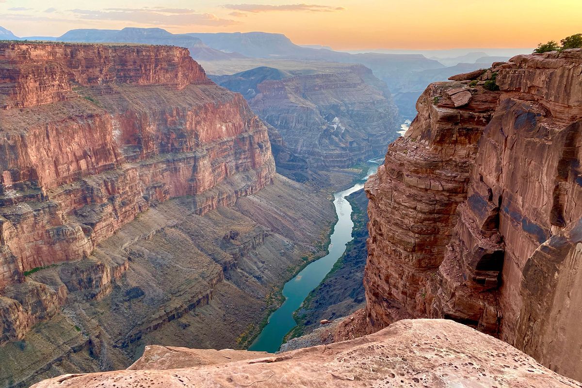 Toroweap Overlook above the Colorado River in the Grand Canyon. (Photo courtesy of Brian Richter)