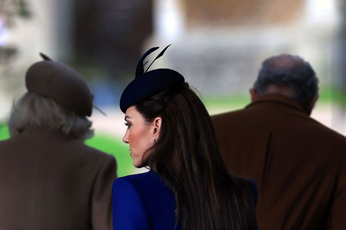 Catherine, Princess of Wales attends the Christmas Morning Service at Sandringham Church on December 25, 2023 in Sandringham, Norfolk. (Stephen Pond/Getty Images)