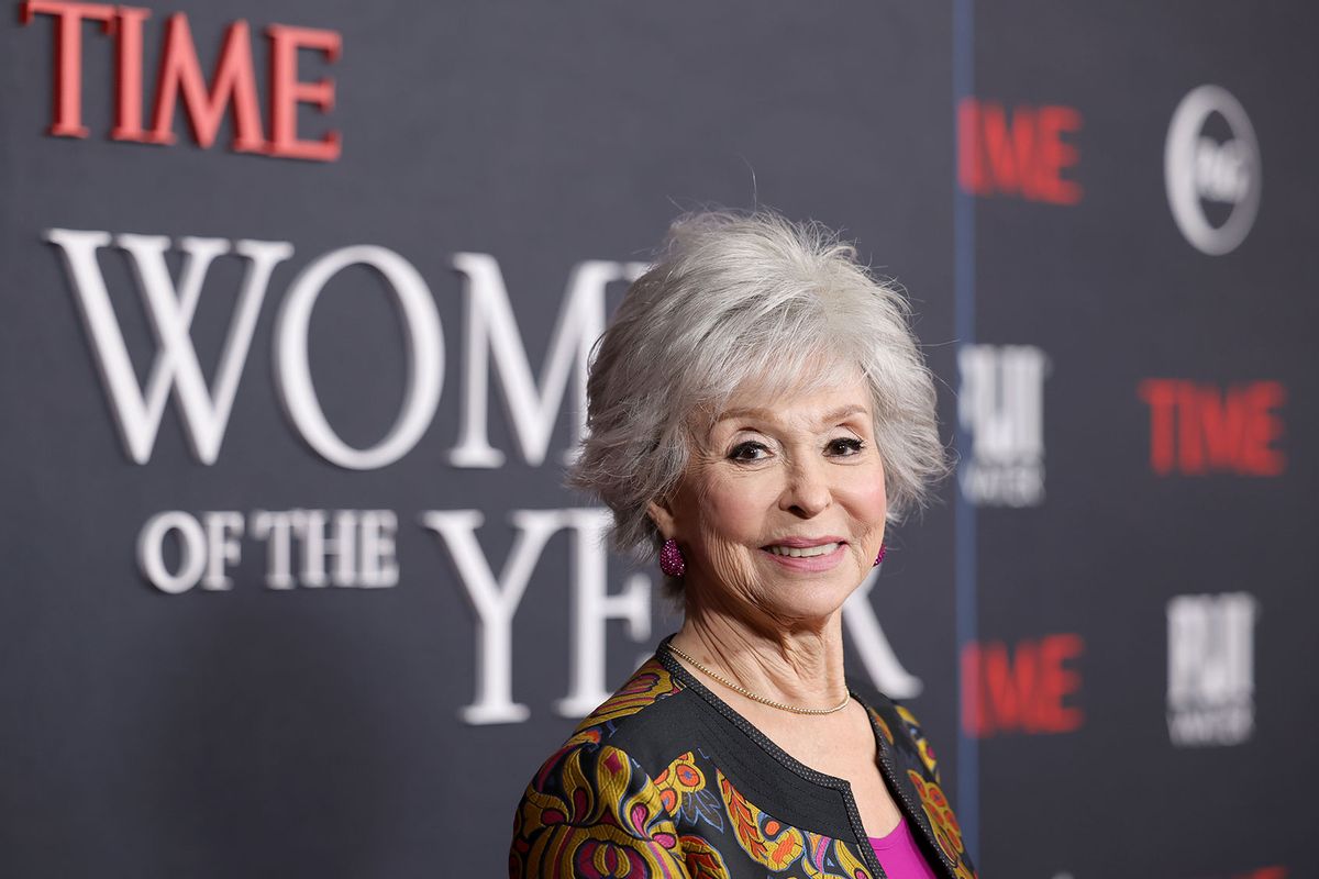 Rita Moreno attends TIME's 2nd Annual Women Of The Year Gala at Four Seasons Hotel Los Angeles at Beverly Hills on March 08, 2023 in Los Angeles, California. (Amy Sussman/Getty Images)