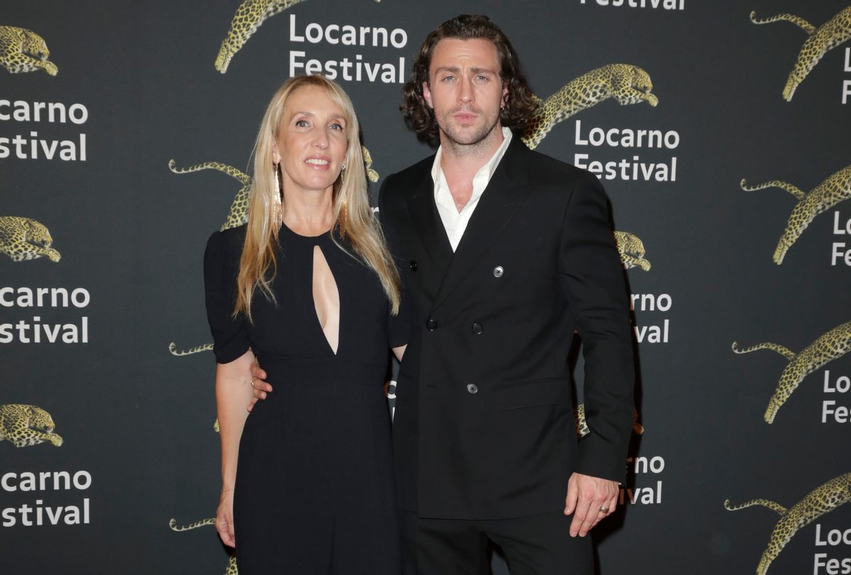 Sam Taylor-Johnson and Aaron Taylor-Johnson attend the 75th Locarno Film Festival red carpet on August 03, 2022 in Locarno, Switzerland (Rosdiana Ciaravolo/Getty Images)