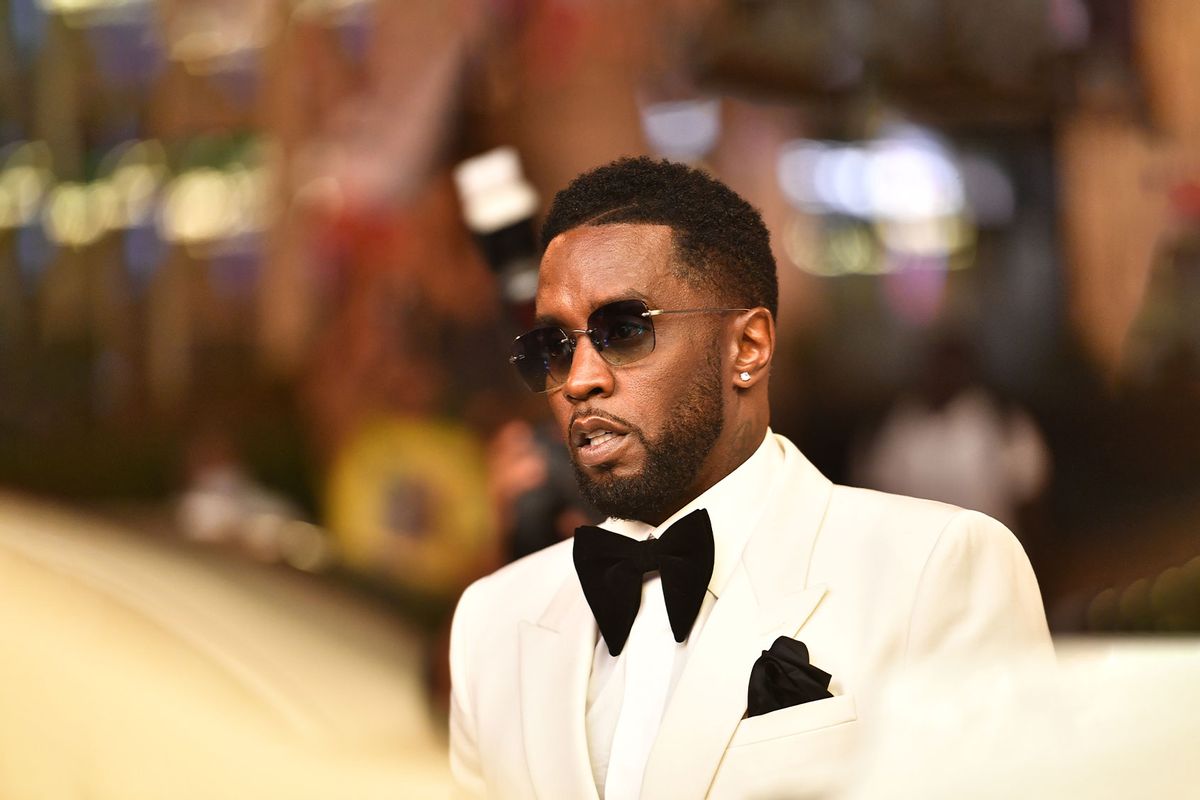 Sean "Diddy" Combs attends Black Tie Affair For Quality Control's CEO Pierre "Pee" Thomas at Fox Theater on June 02, 2021 in Atlanta, Georgia. (Paras Griffin/Getty Images)