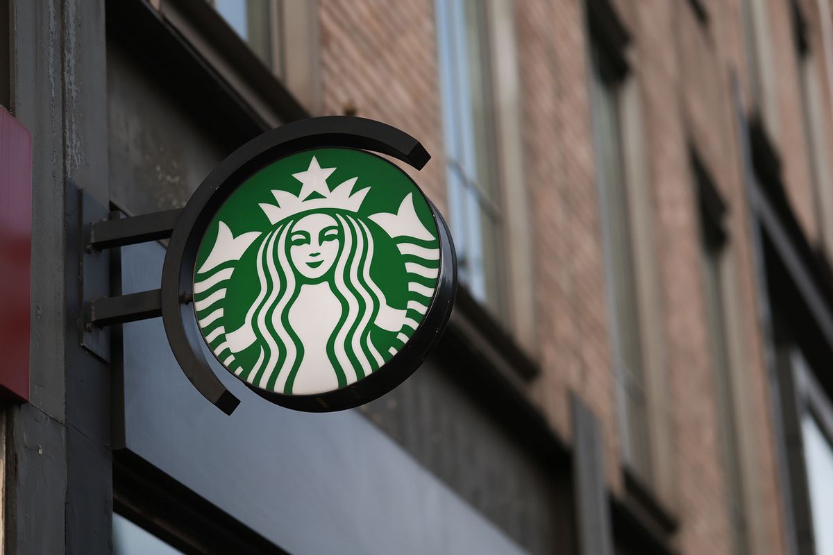 The exterior of a Starbucks store (Jeremy Moeller/Getty Images)
