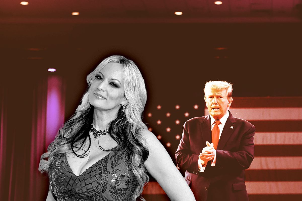 Stormy Daniels and Donald Trump (Photo illustration by Salon/Getty Images)
