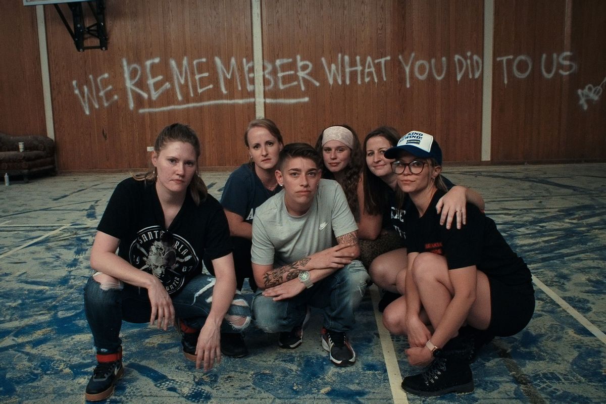 Ivy Ridge Academy survivors in “The Program: Cons, Cults, and Kidnapping” (Photo courtesy of Netflix)