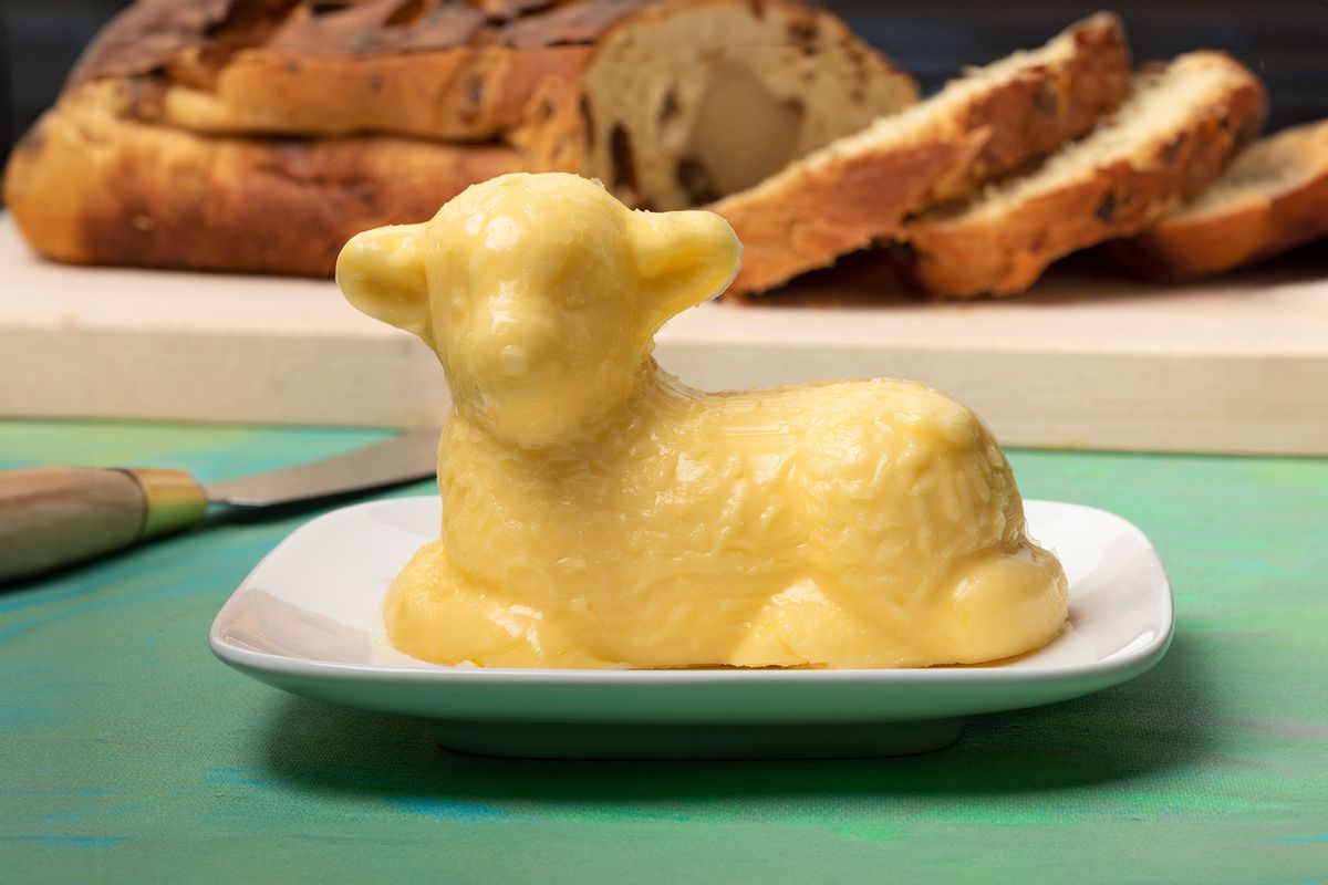 Traditional easter butter lamb (Getty Images/PicturePartners)