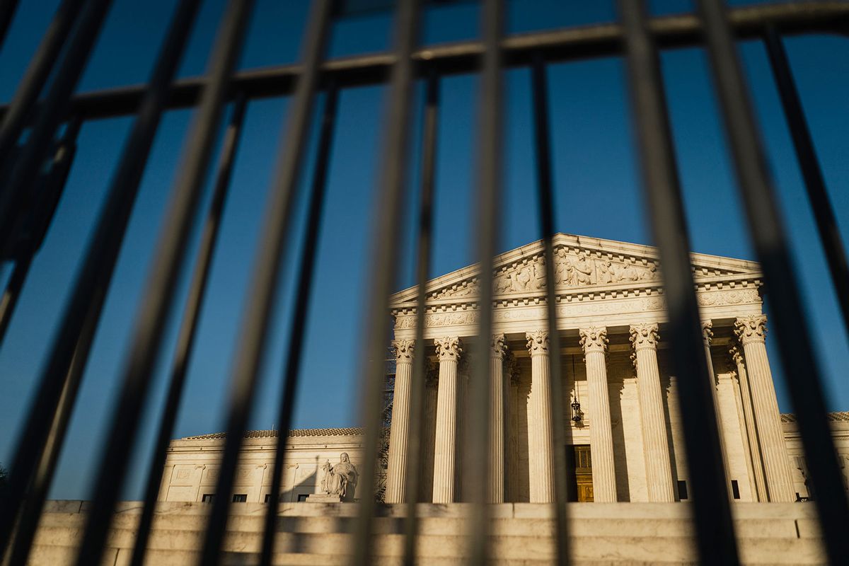 The Supreme Court of the United States in Washington, DC. The high court decided to preserve access to a drug Mifepristone used in the most common method of abortion, rejecting lower-court restrictions while a lawsuit continues. (Kent Nishimura / Los Angeles Times via Getty Images)