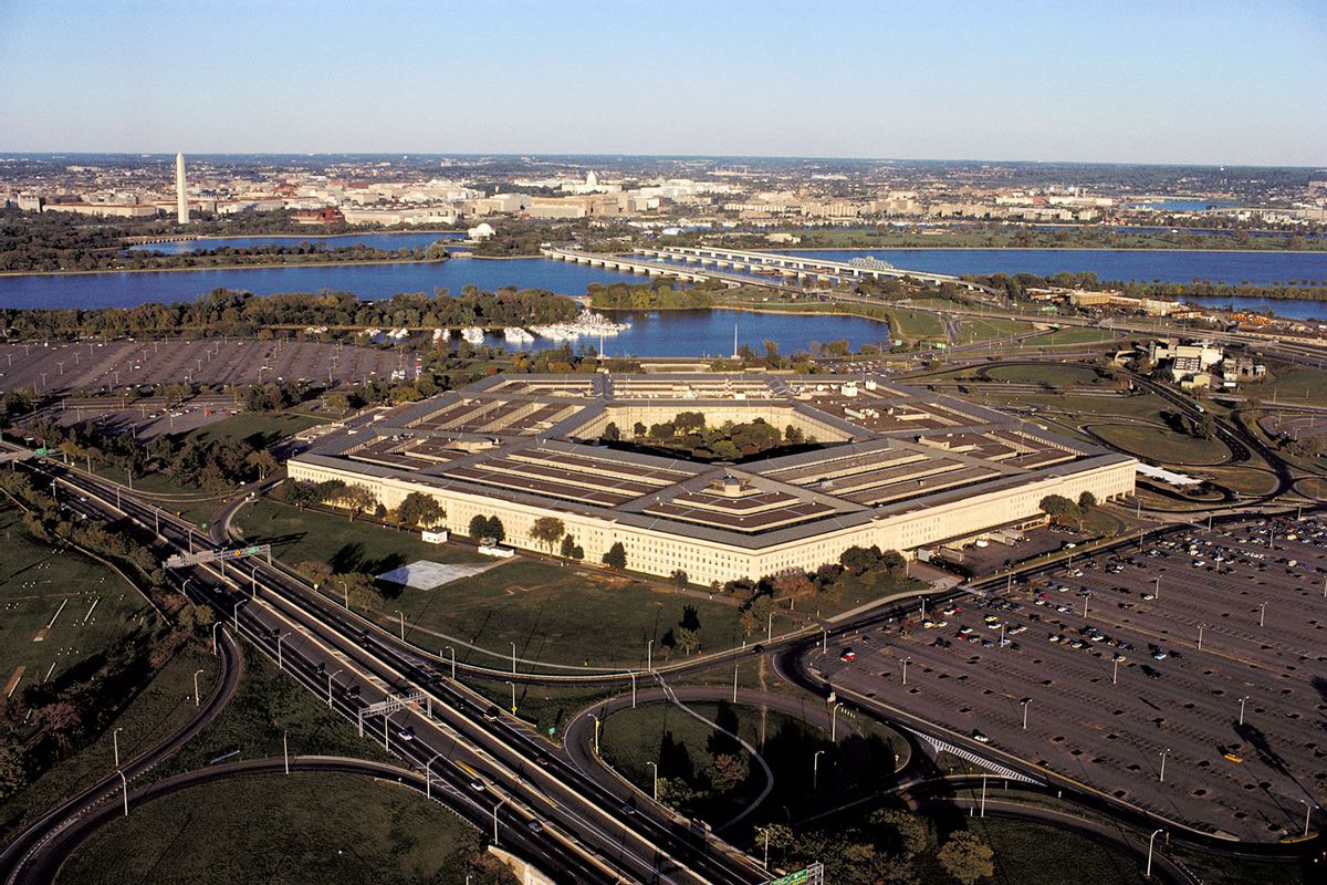 Aerial view of The Pentagon, Washington DC, USA (Getty Images/Glowimages)