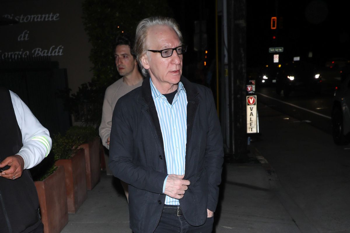 Bill Maher is seen at Giorgio Baldi restaurant on April 06, 2024 in Los Angeles, California. (The Hollywood Curtain/Bauer-Griffin/GC Images)