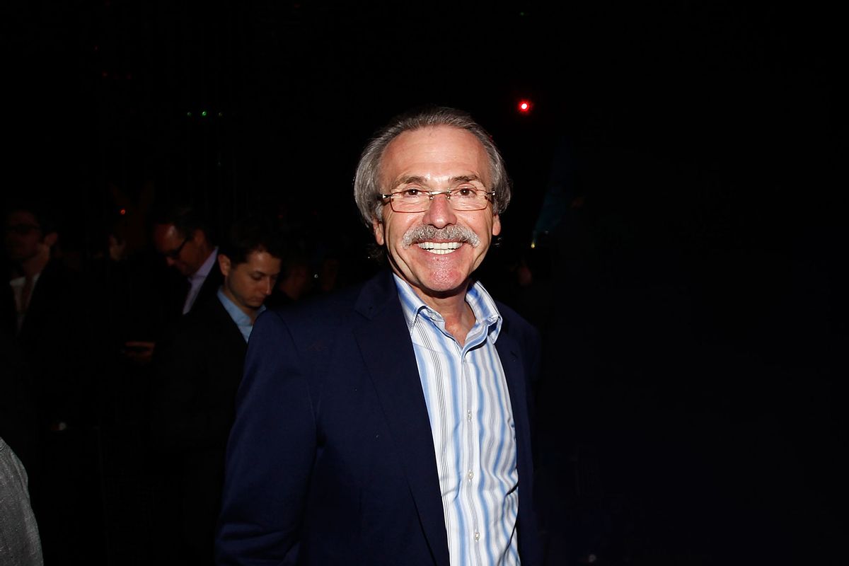 Chairman and CEO of American Media David Pecker poses for a photo at the Playboy's 50th anniversary at Juliet Supper Club on June 10, 2010 in New York City. (Photo by  (Joe Kohen/Getty Images for American Media, Inc)
