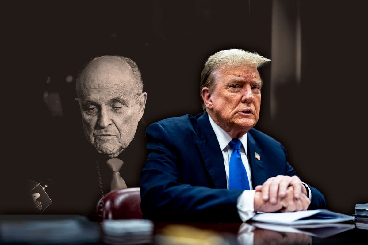 Donald Trump and Rudy Giuliani (Photo illustration by Salon/Getty Images)