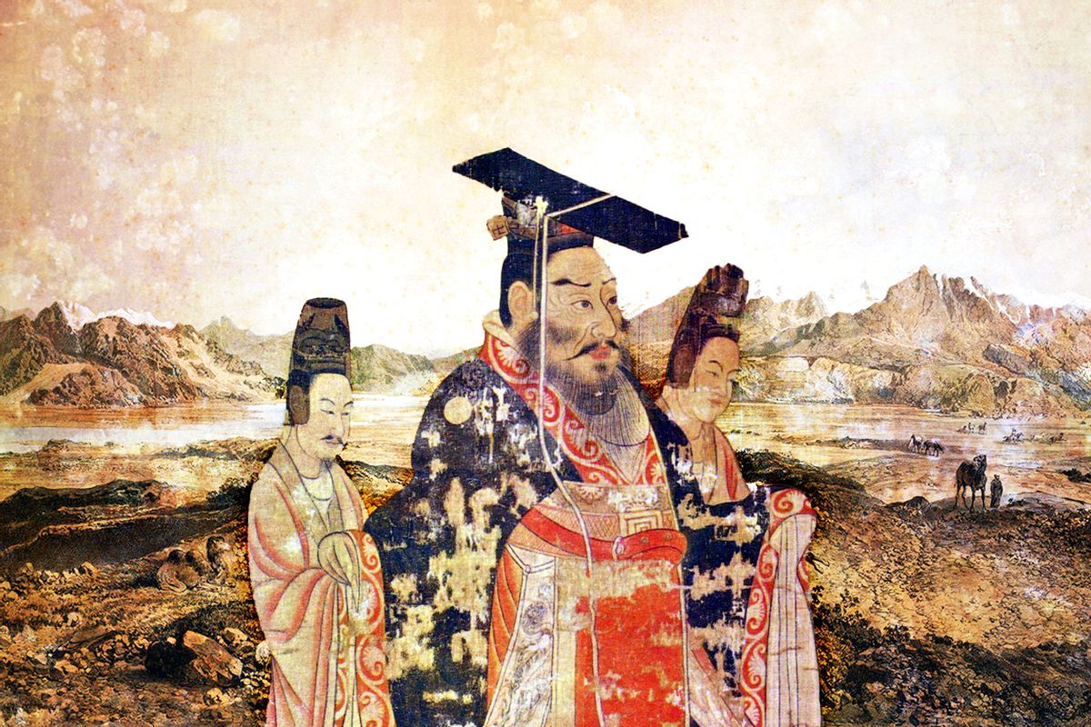 Emperor Wu of Northern Zhou (543-578) | The Kunlun Mountains (Kunlun Shan) forms the northern edge of the Tibetan Plateau south of the Tarim basin and the Gansu corridor and continues east south of the Wei River to end at the North China Plain. (Photo illustration by Salon/Getty Images)
