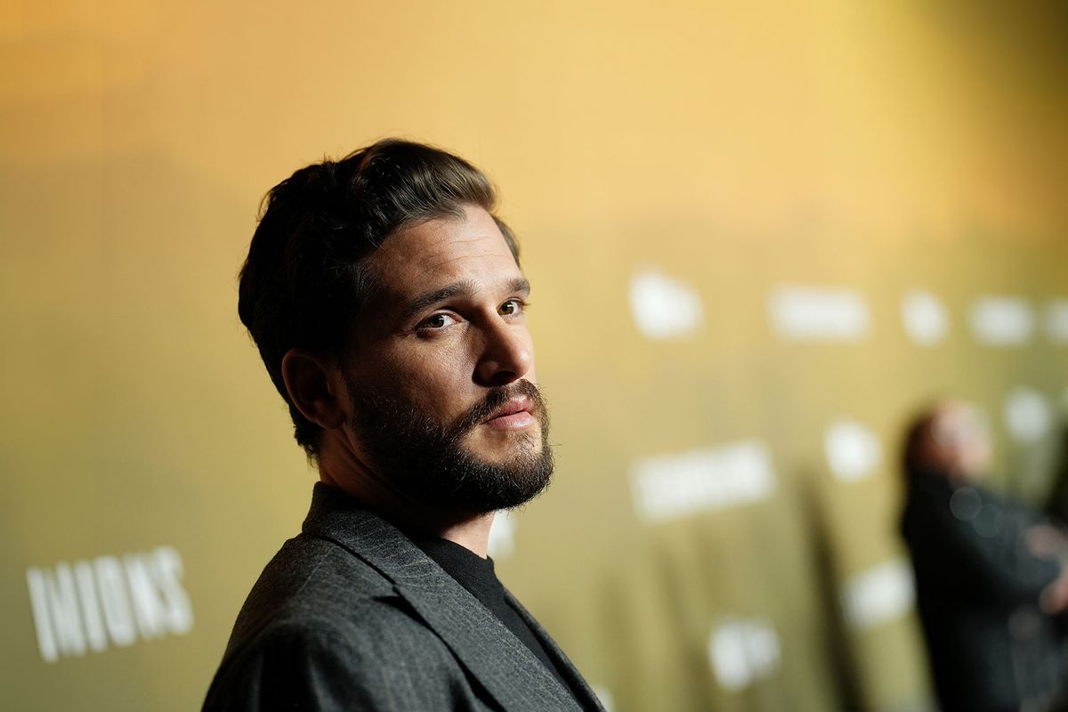 Kit Harington attends the Apple Original Series "Extrapolations" red carpet premiere event at Hammer Museum on March 14, 2023 in Los Angeles, California. (Kit Harington attends the Apple Original Series "Extrapolations" red carpet premiere event at Hammer Museum on March 14, 2023 in Los Angeles, California. (Photo by JC Olivera/GA/2023 Getty Images and Penske Media)