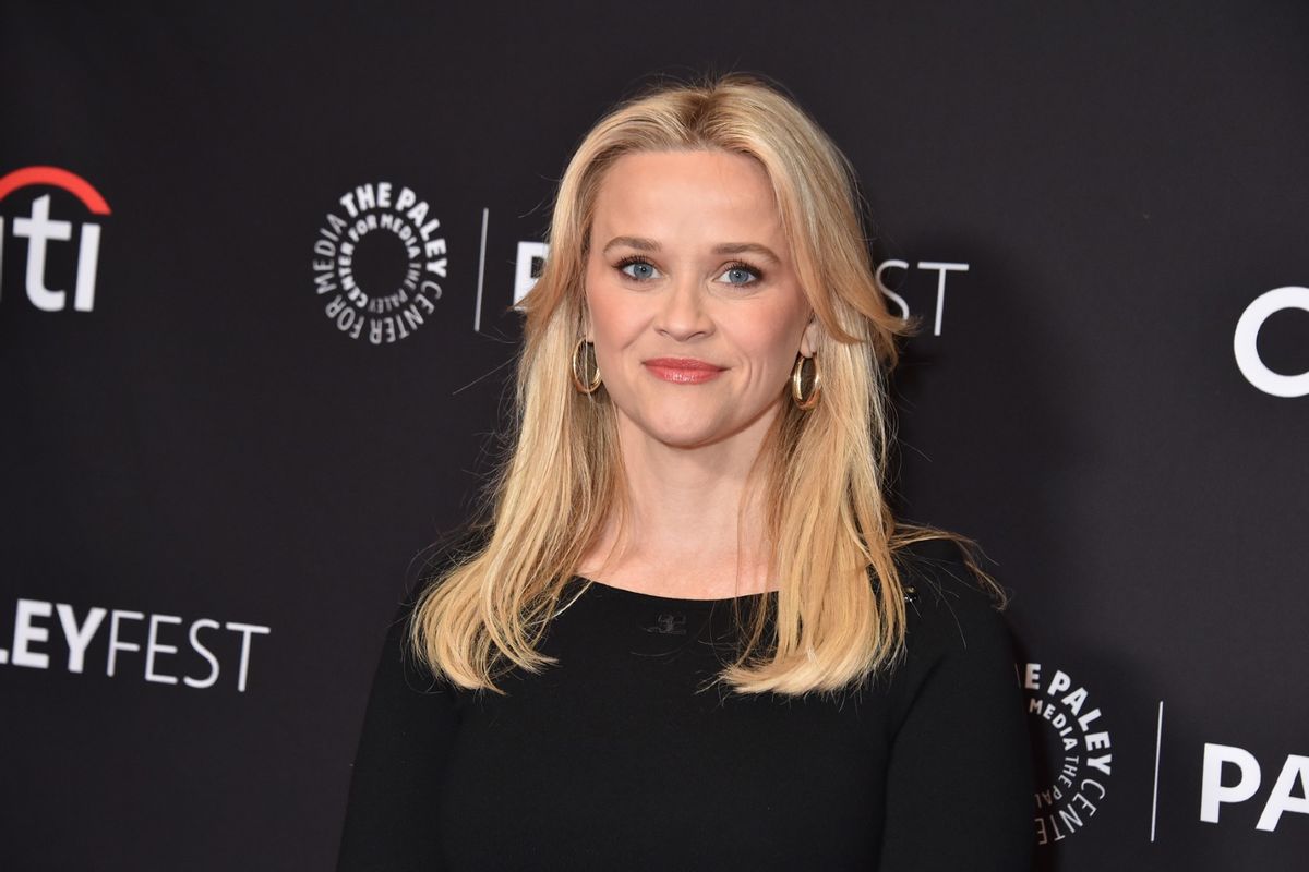 Reese Witherspoon at the screening and conversation of "The Morning Show" held during PaleyFest LA 2024 at the Dolby Theatre on April 12, 2024 in Los Angeles, California.  (Gregg DeGuire/Variety via Getty Images)