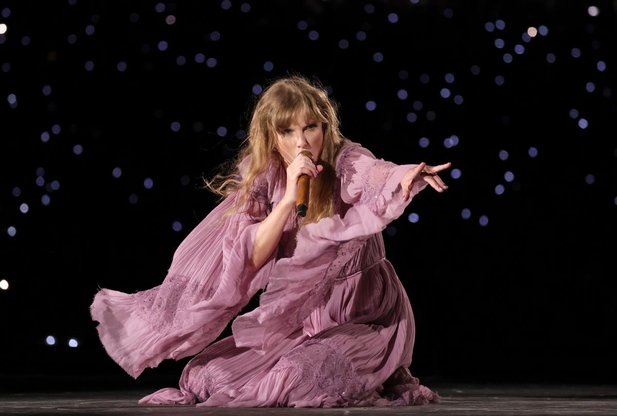 Taylor Swift performs onstage for night one of Taylor Swift | The Eras Tour at GEHA Field at Arrowhead Stadium on July 07, 2023 in Kansas City, Missouri (John Shearer/TAS23/Getty Images for TAS Rights Management)