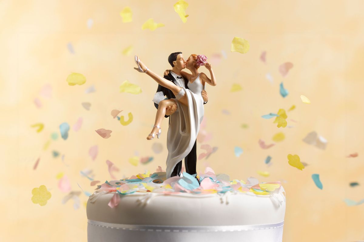 Wedding cake topper (Getty Images/Peter Dazeley)