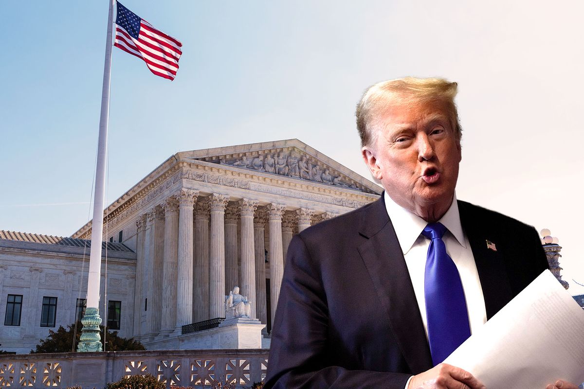 Donald Trump | Supreme Court of the United States (Photo illustration by Salon/Getty Images)
