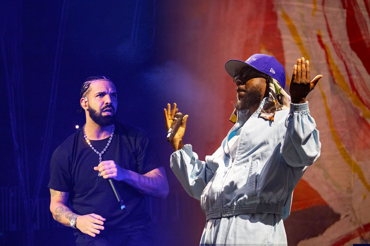 Drake and Kendrick Lamar (Photo illustration by Salon/Getty Images)