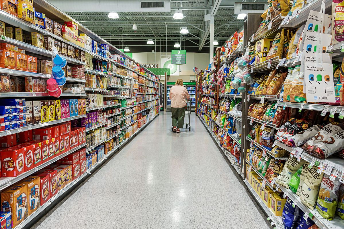 Roswell, Atlanta, Georgia, Publix Grocery Store, woman shopping. (Jeffrey Greenberg/Universal Images Group via Getty Images)