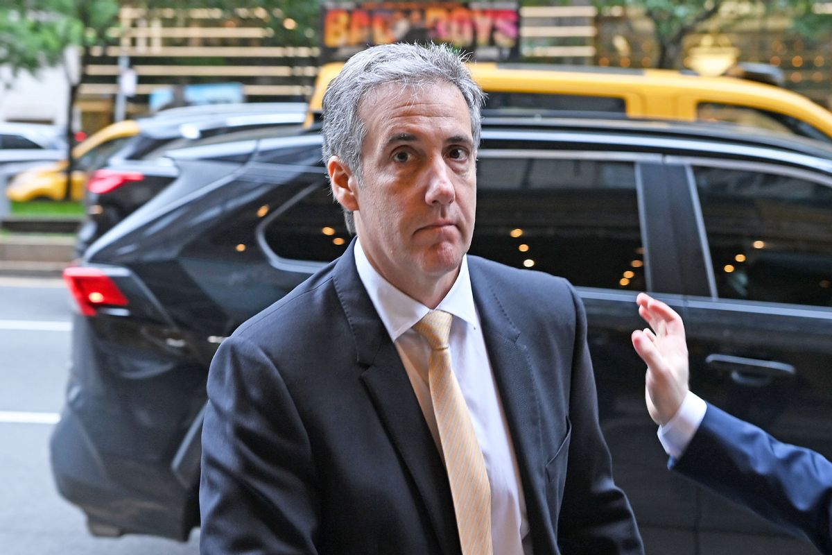 Michael Cohen is seen on May 16, 2024 in New York City. (Andrea Renault/Star Max/GC Images/Getty Images)