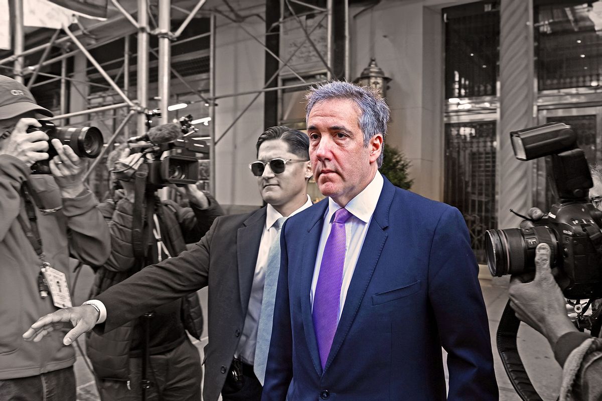 Michael Cohen is seen on May 20, 2024 in New York City. (Andrea Renault/Star Max/GC Images/Getty Images)